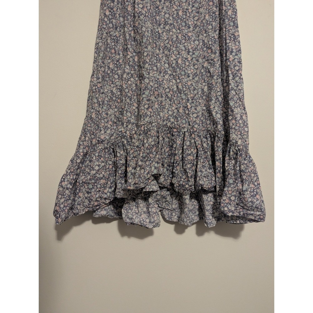 WHEAT‎ Danish Design Girls Dress Size 10 / 140 Short Sleeve 100% Cotton Ruffles - Picture 3 of 10